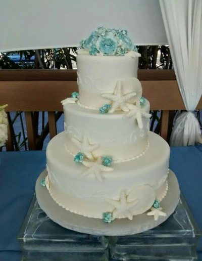 Beach Wedding Cakes