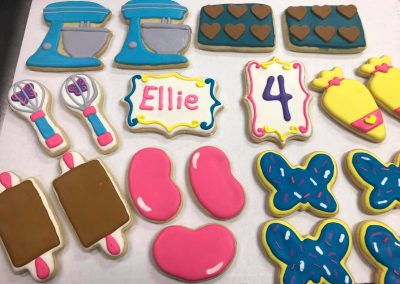 Girl's Birthday Cookies